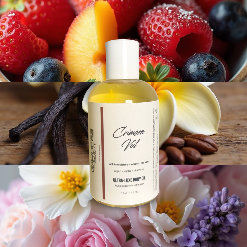 Crimson Veil Ultra-Luxe Body Oil (Comparable To BBW Forever Red)