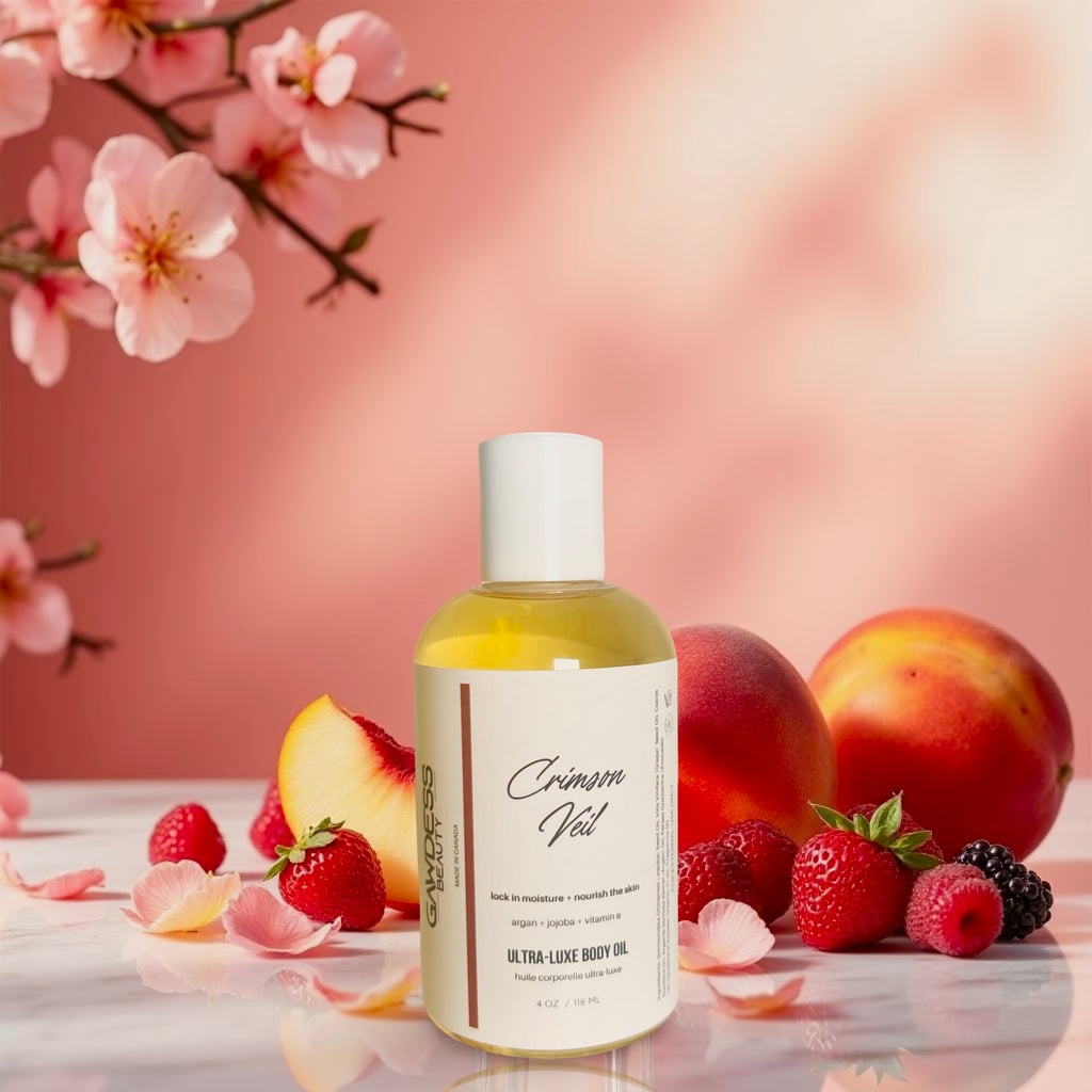 Crimson Veil Ultra-Luxe Body Oil (Comparable To BBW Forever Red)