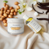 Pistachio & Salted Caramel Duo Set (Comparable To Sol De Janeiro - Brazilian Bum Bum) - Deep Moisture Body Oil & Ultra Luxe Body Butter