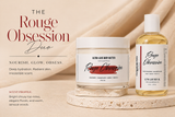 Rouge Obsession Duo Set (Comparable To Bacarrat Rouge 540) -Deep Moisture Body Oil & Ultra Luxe Body Butter