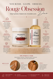 Rouge Obsession Duo Set (Comparable To Bacarrat Rouge 540) -Deep Moisture Body Oil & Ultra Luxe Body Butter